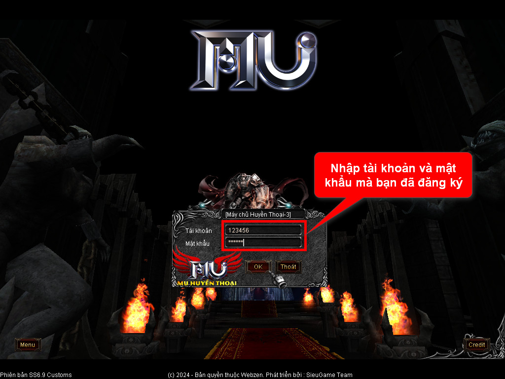 Chức năng chính của Game MU Quỷ Vương