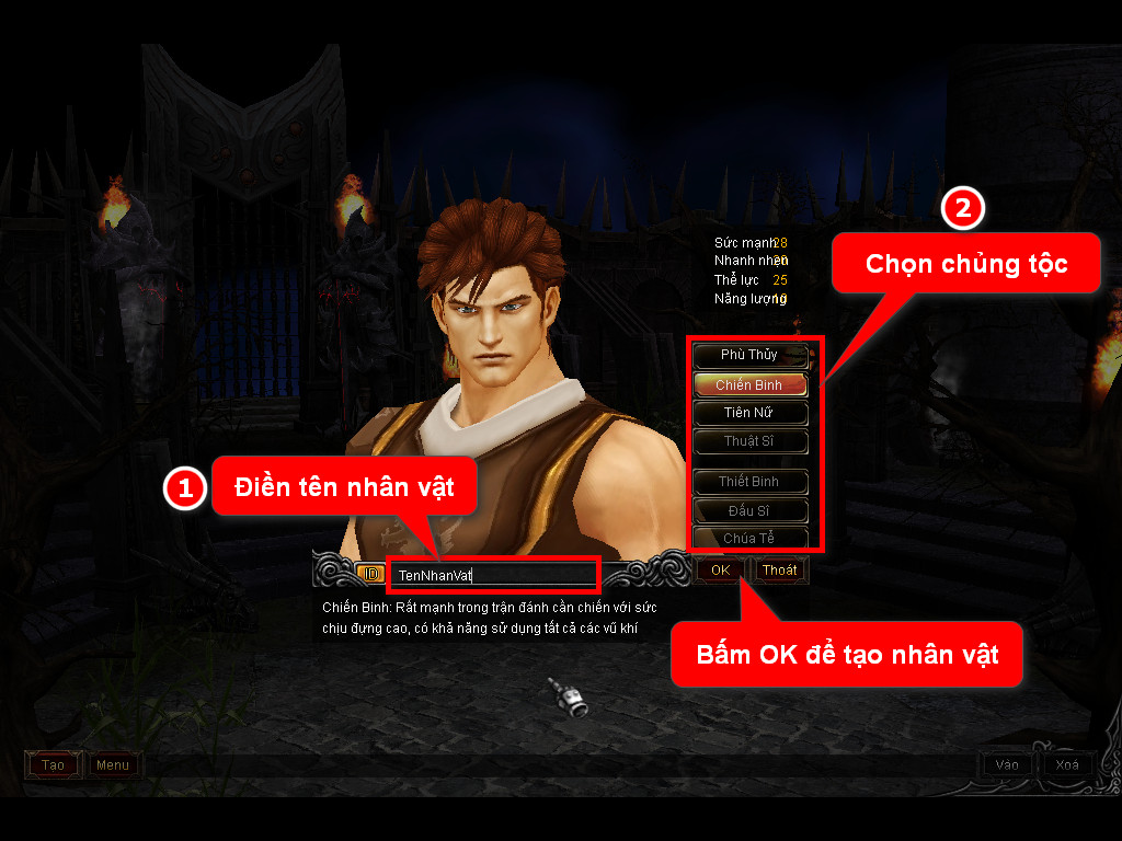 Chức năng chính của Game MU Quỷ Vương